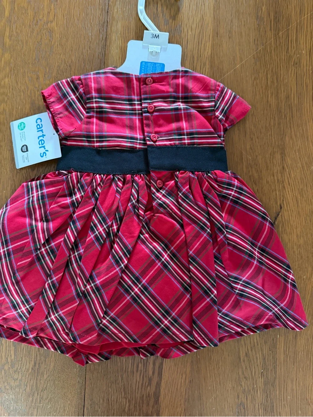 Carter’s Plaid Dress - Size 3 Months - NWT